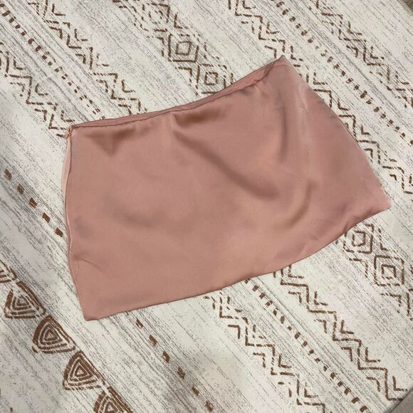Thai Designer Women's Pink Skirt - Picture 6 of 6